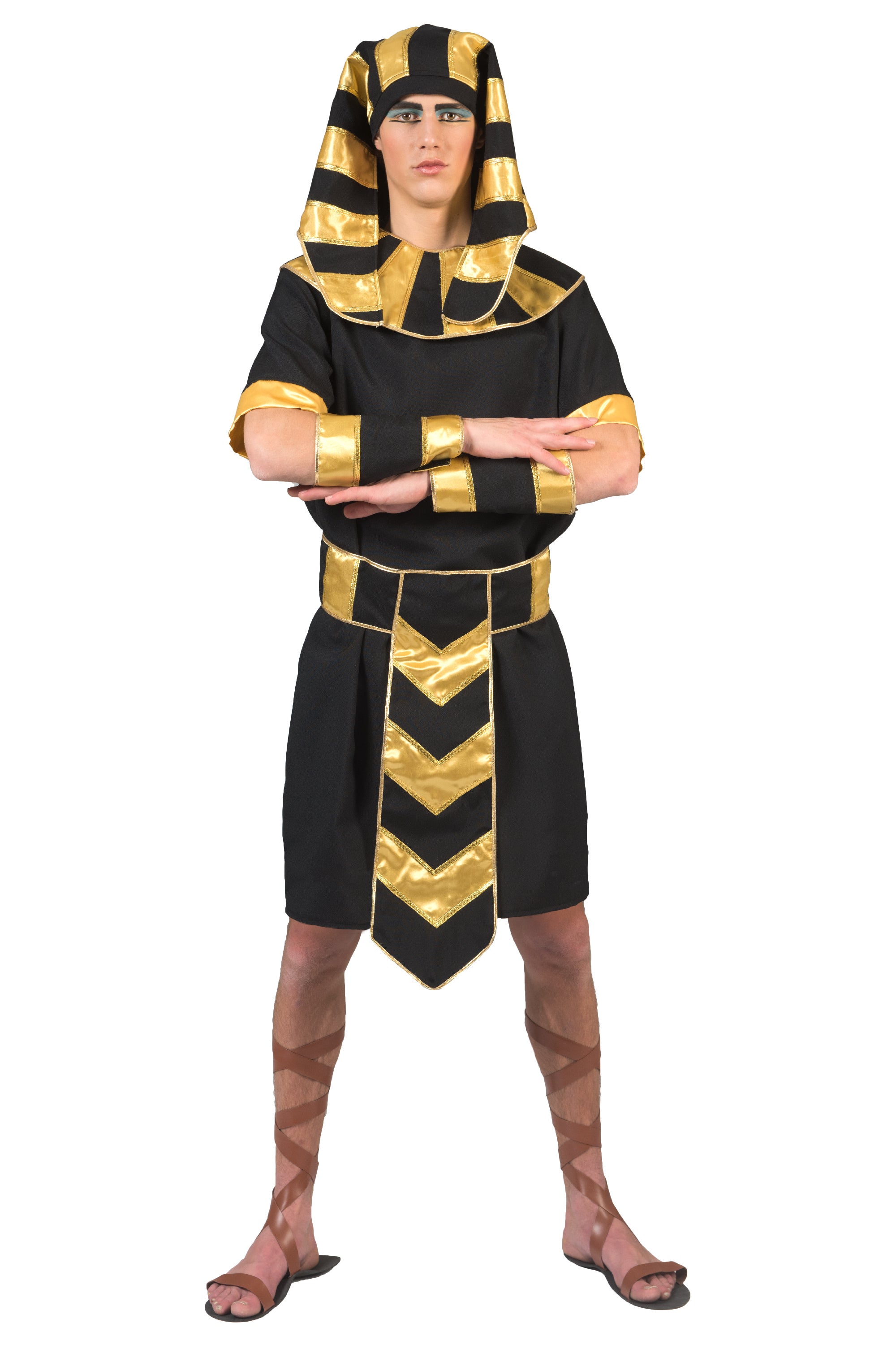 Kostümset Pharao 4-tlg. Herren