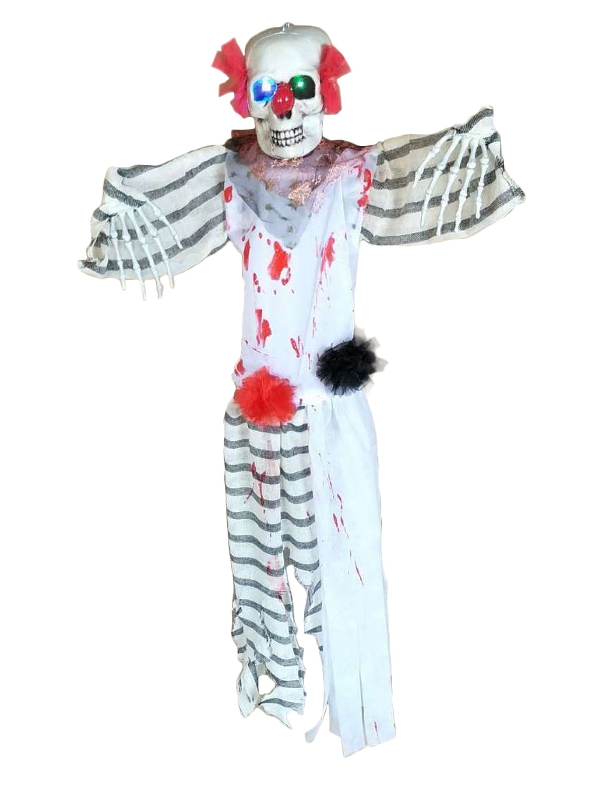 Hängefigur Clown des Todes mit Licht