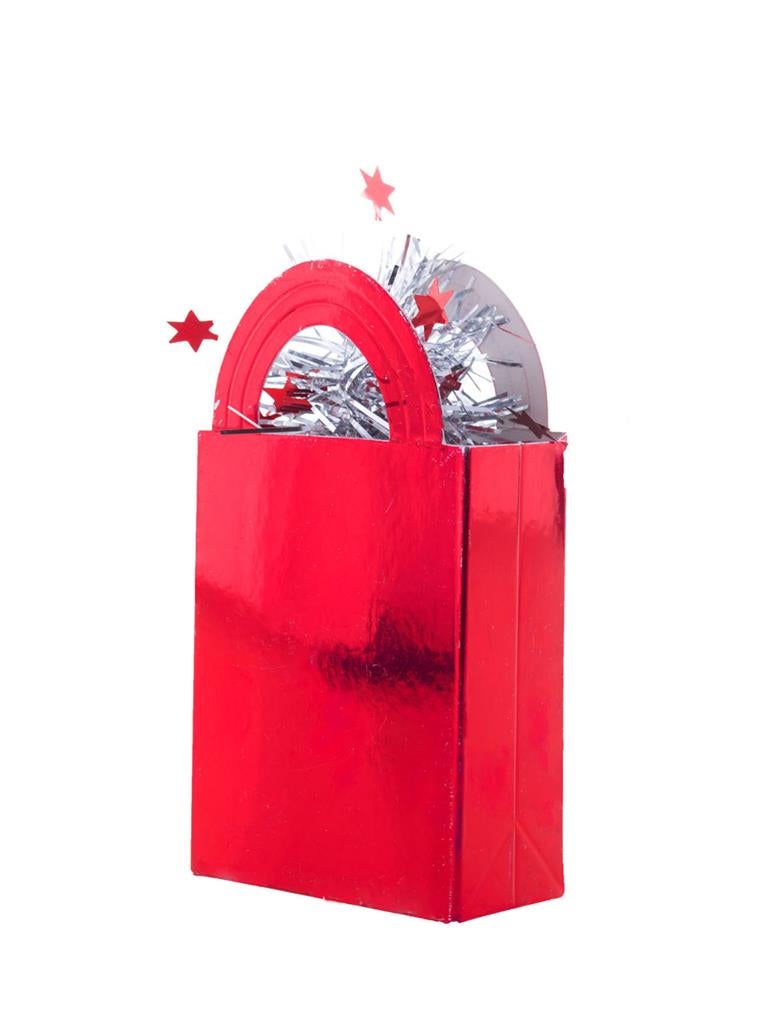 Ballongewicht Geschenktasche Rot 160g