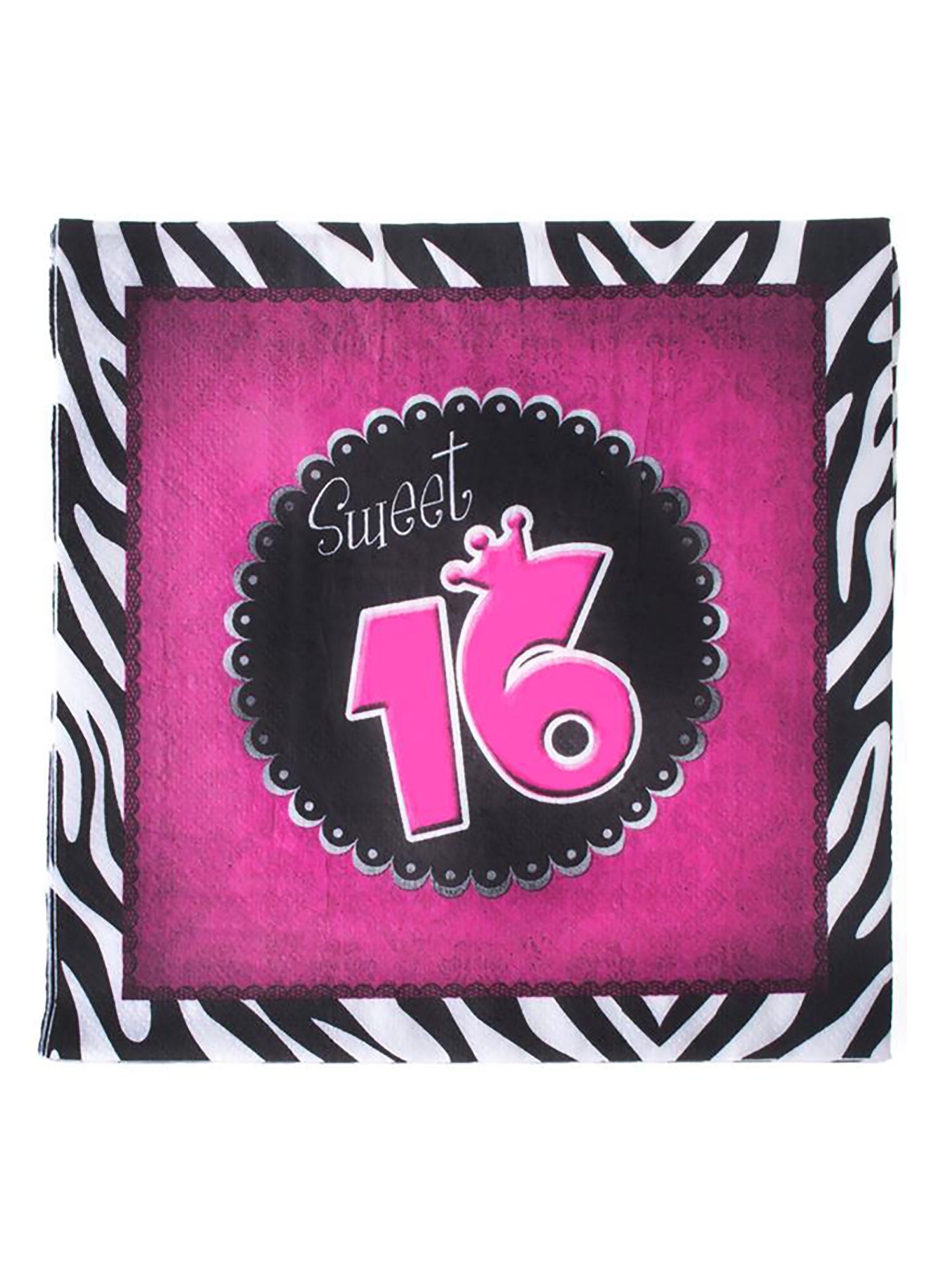 Servietten 20er Pack Sweet 16