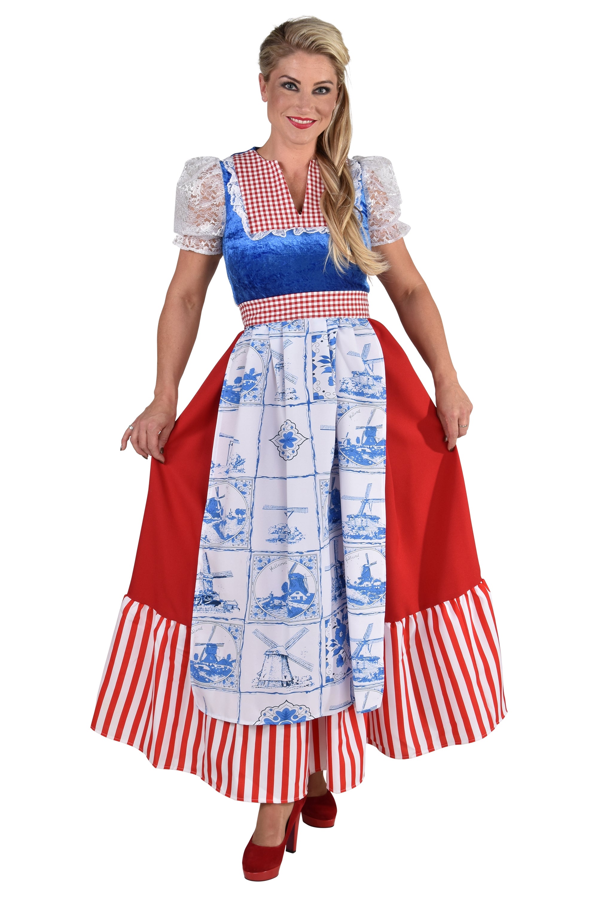 Kleid Delfts Blau