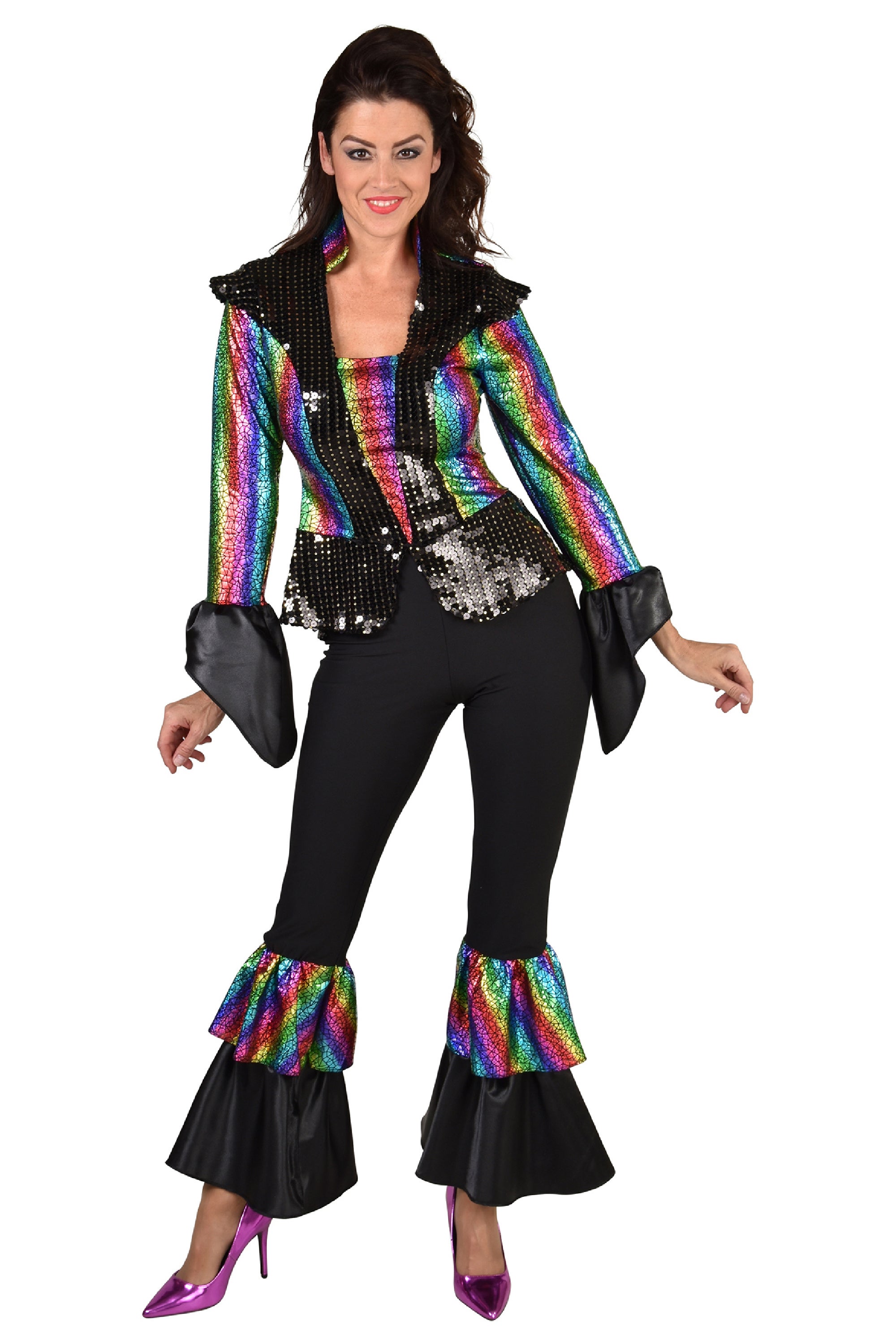 Damenkostüm Disco Queen 2-tlg.