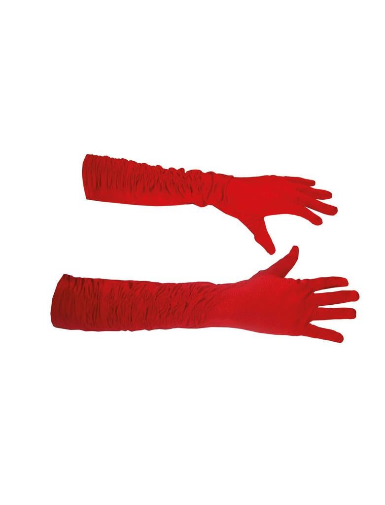 Handschuhe Bea 46cm Rot