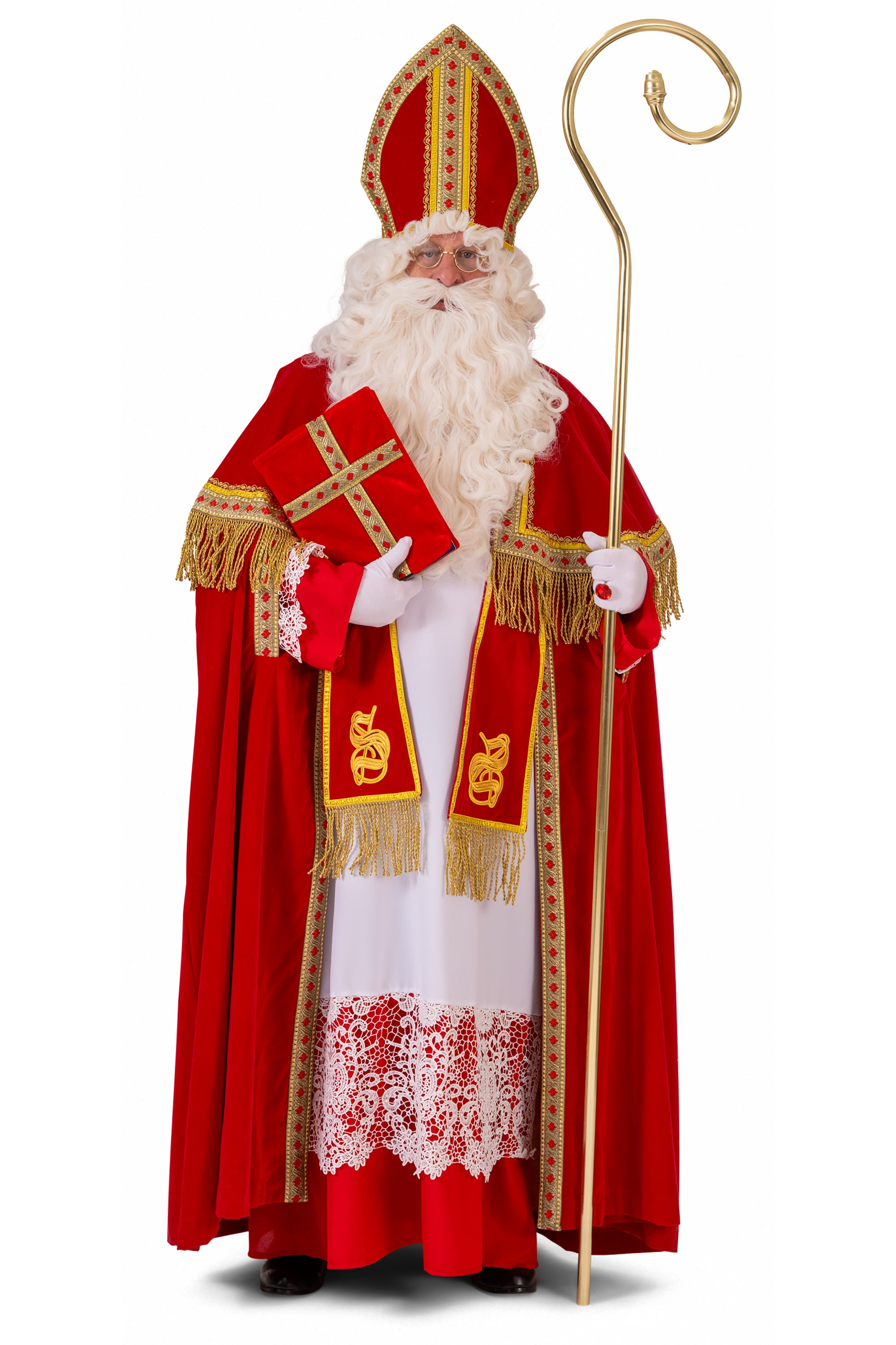 Sankt Nikolaus Kostüm 4tlg. Delux