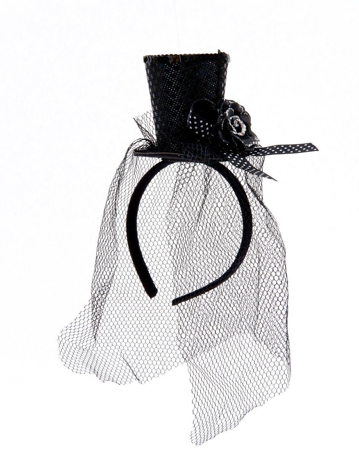 Haarreif Mini-Hut Gothic