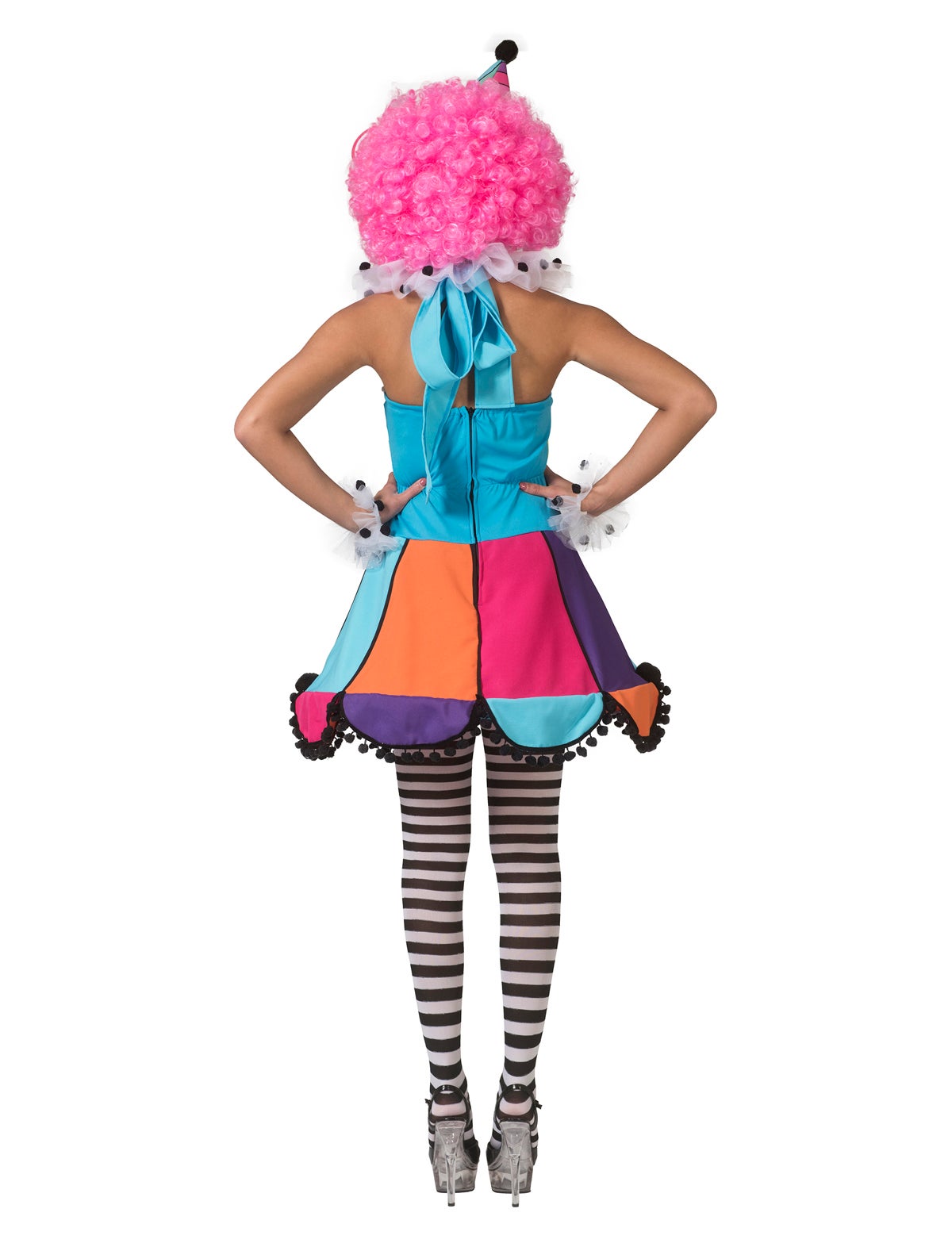 Kleid Clown Rainbow