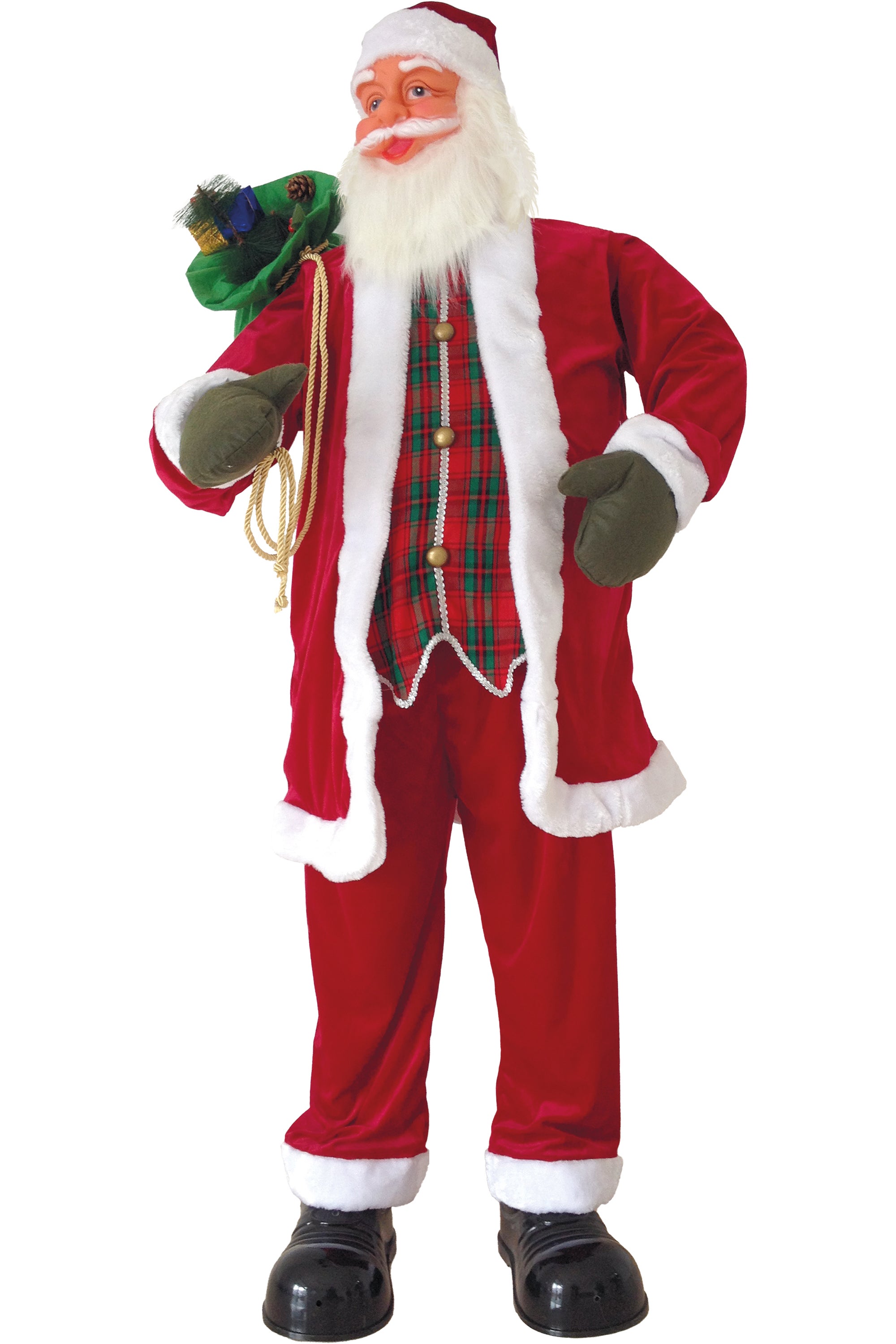 Santa 180cm Animiert