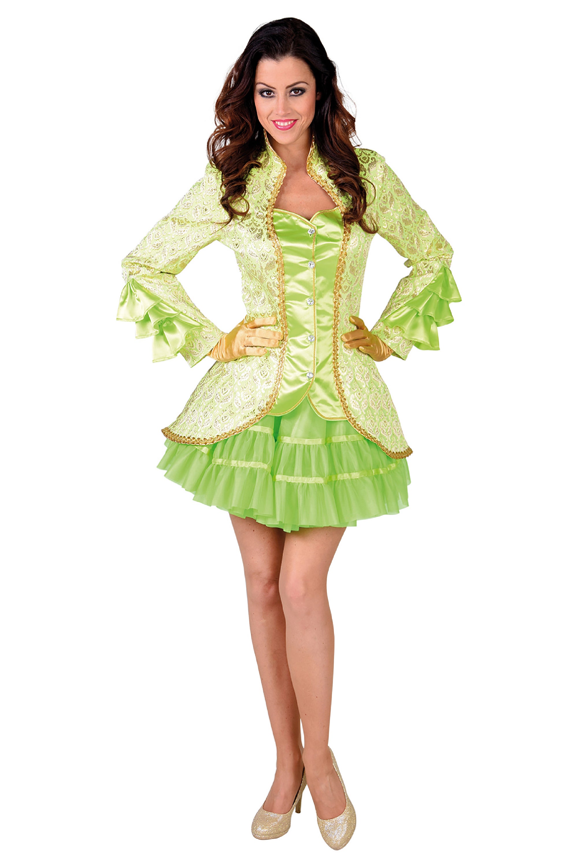 Brokatjacke "Burlesque" Grün