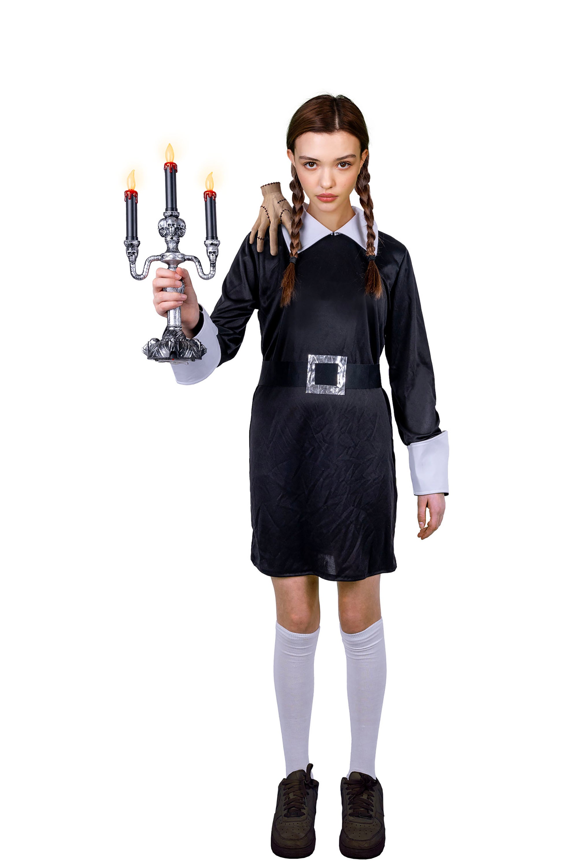Kleid Wednesday Mädchen | Pierros Karneval &amp; Party Shop