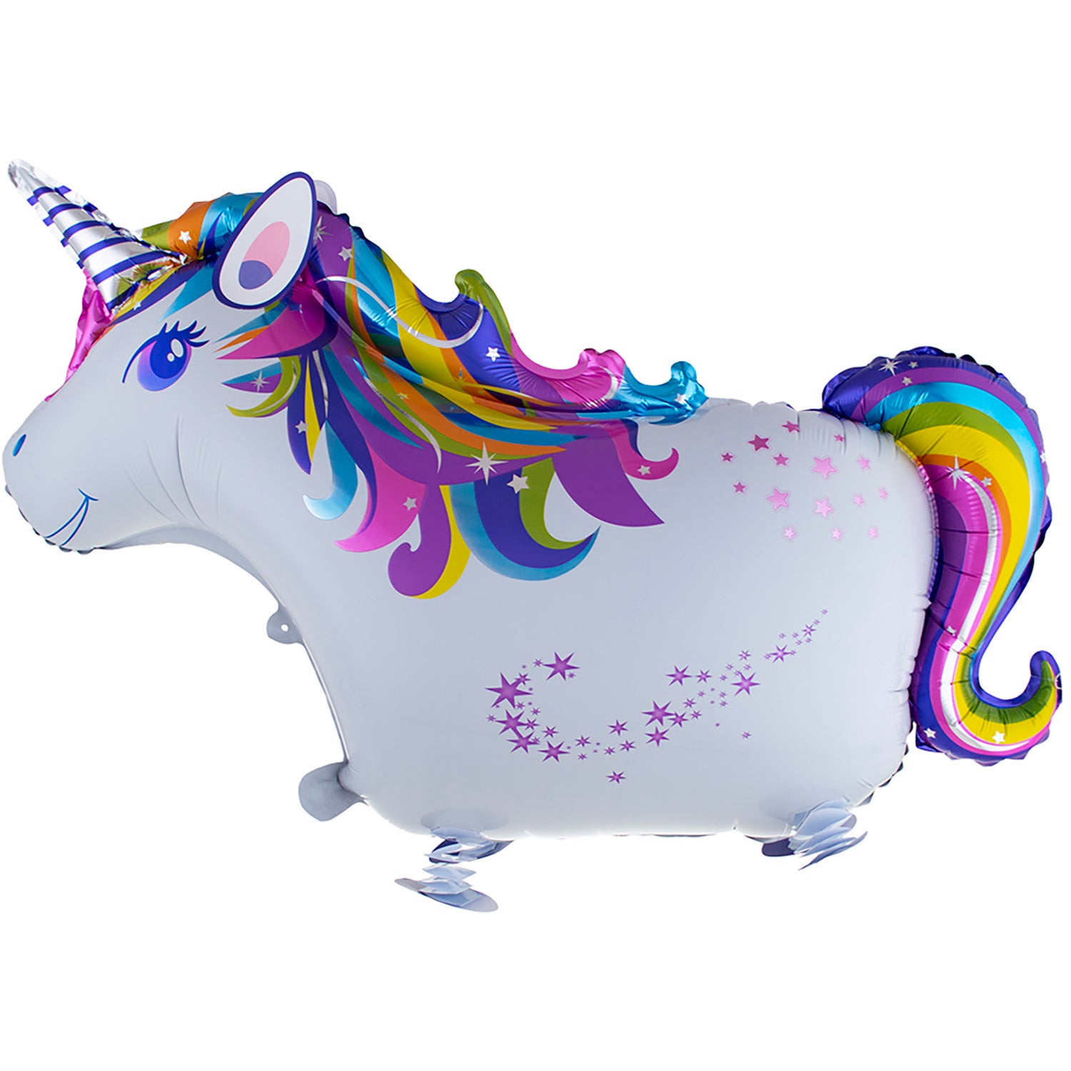 Folienballon Laufendes Einhorn 34.5"