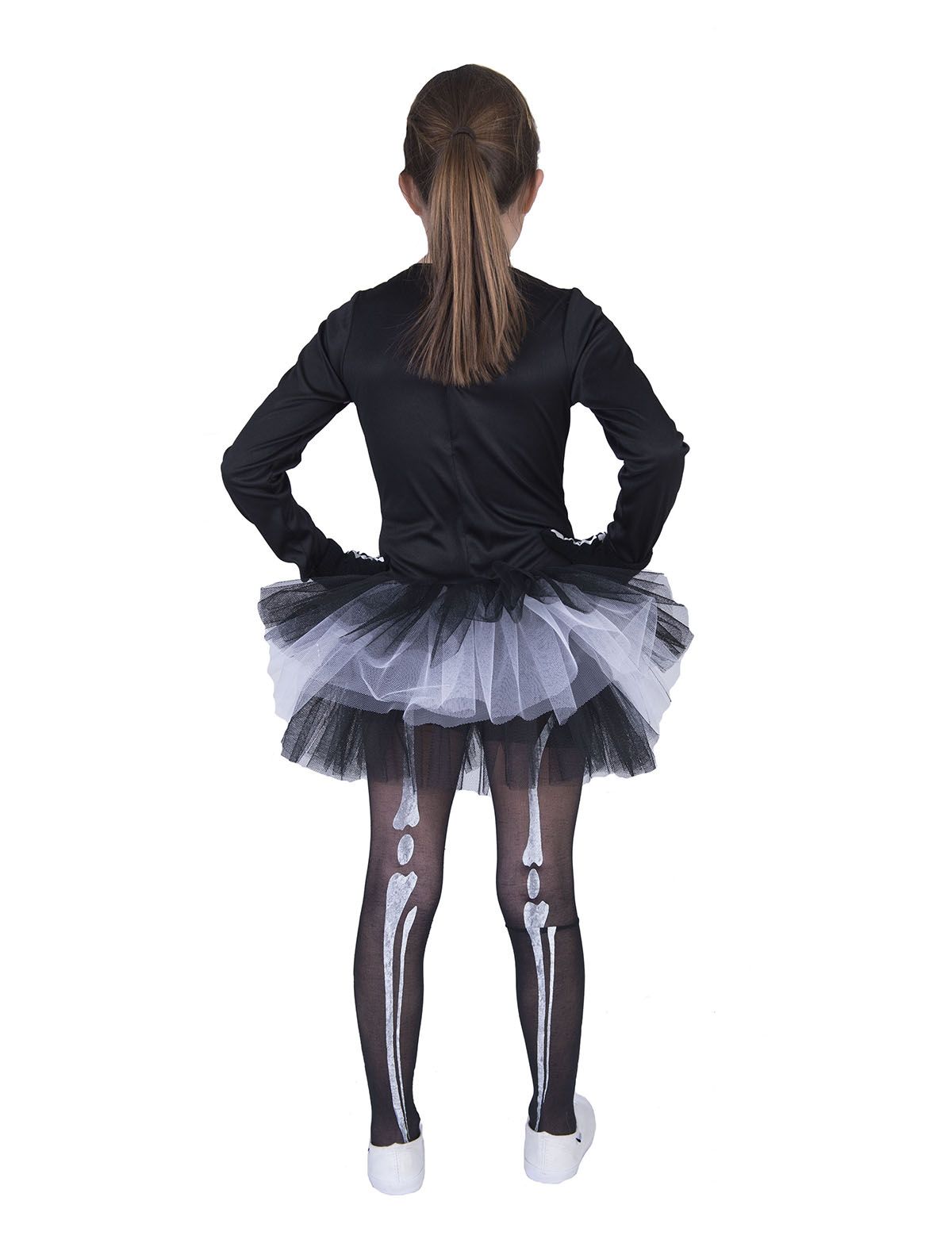 Kleid Skelett Kind