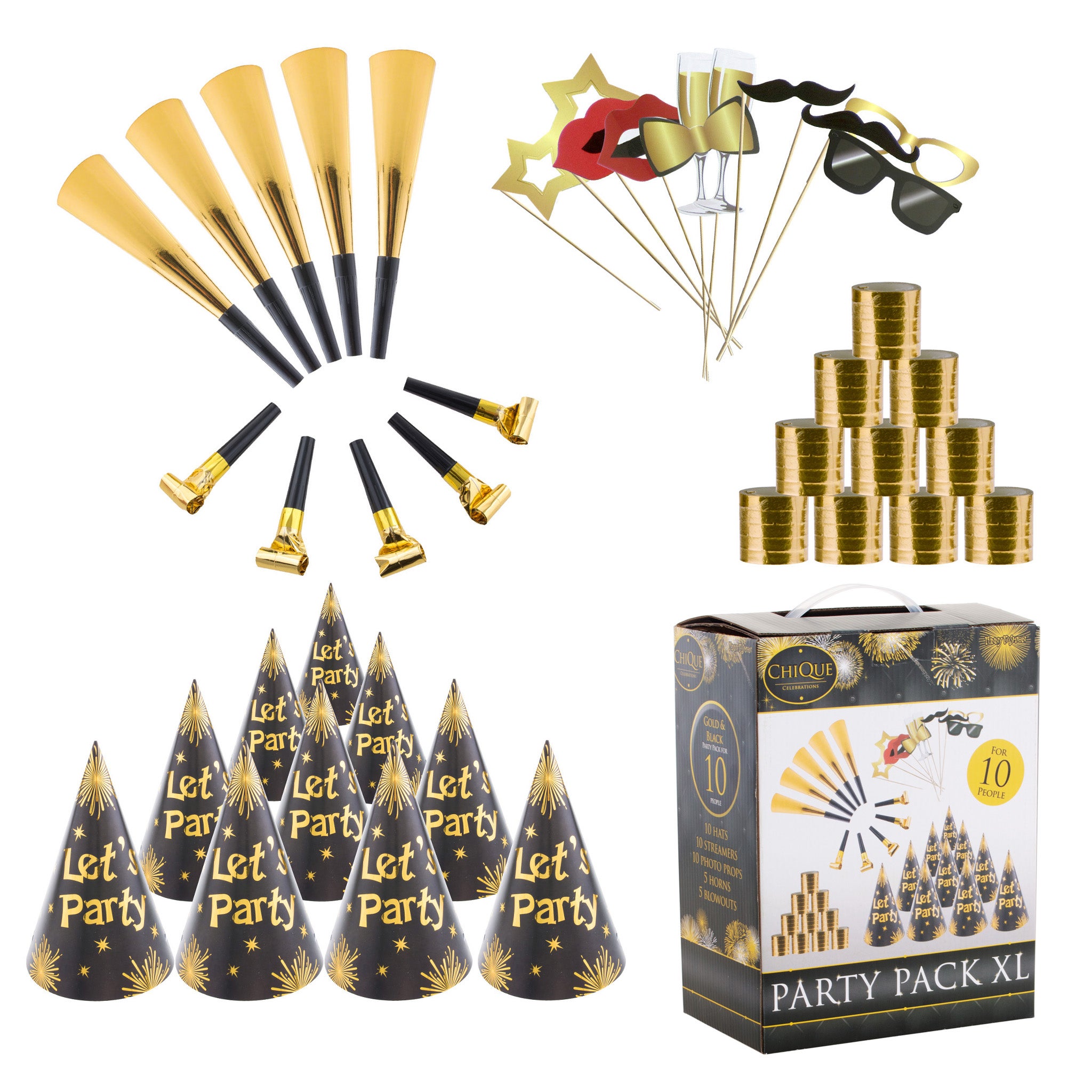 Party Set 40-tlg Lets Party