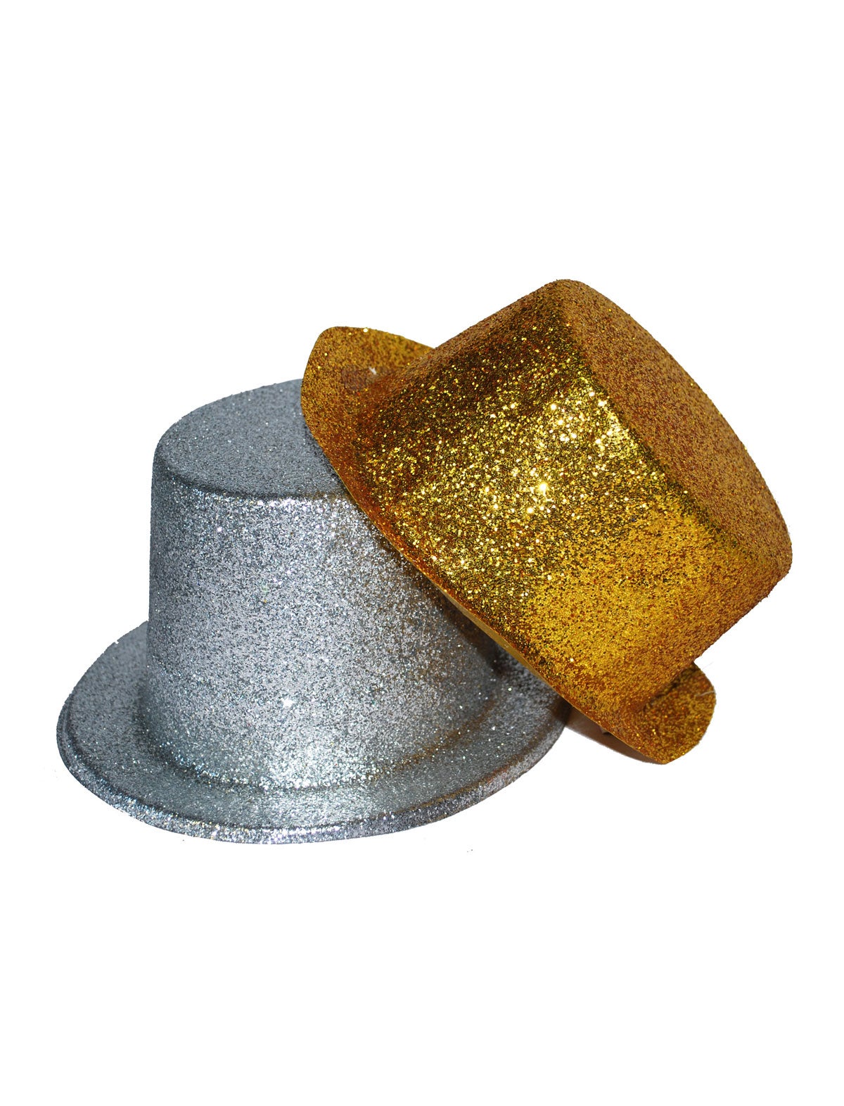 Zylinder Glitzer gold
