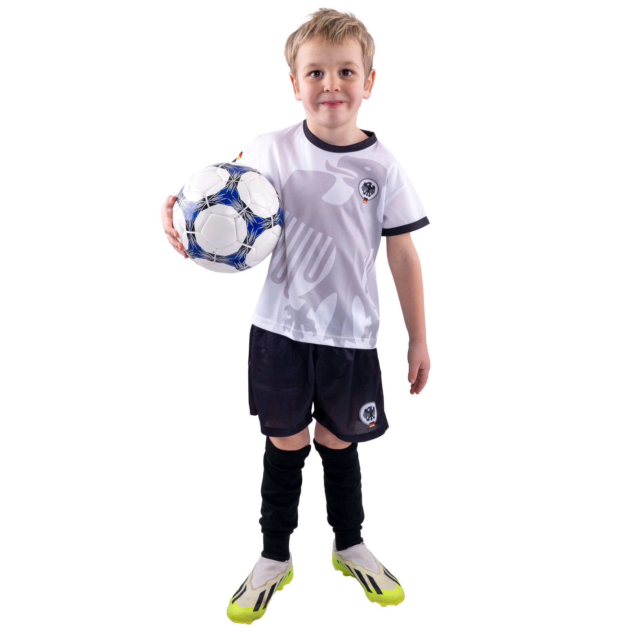 Fußballtrikot und Shorts Deutschland Kinder Fußballtrikot und Shorts Deutschland Kinder