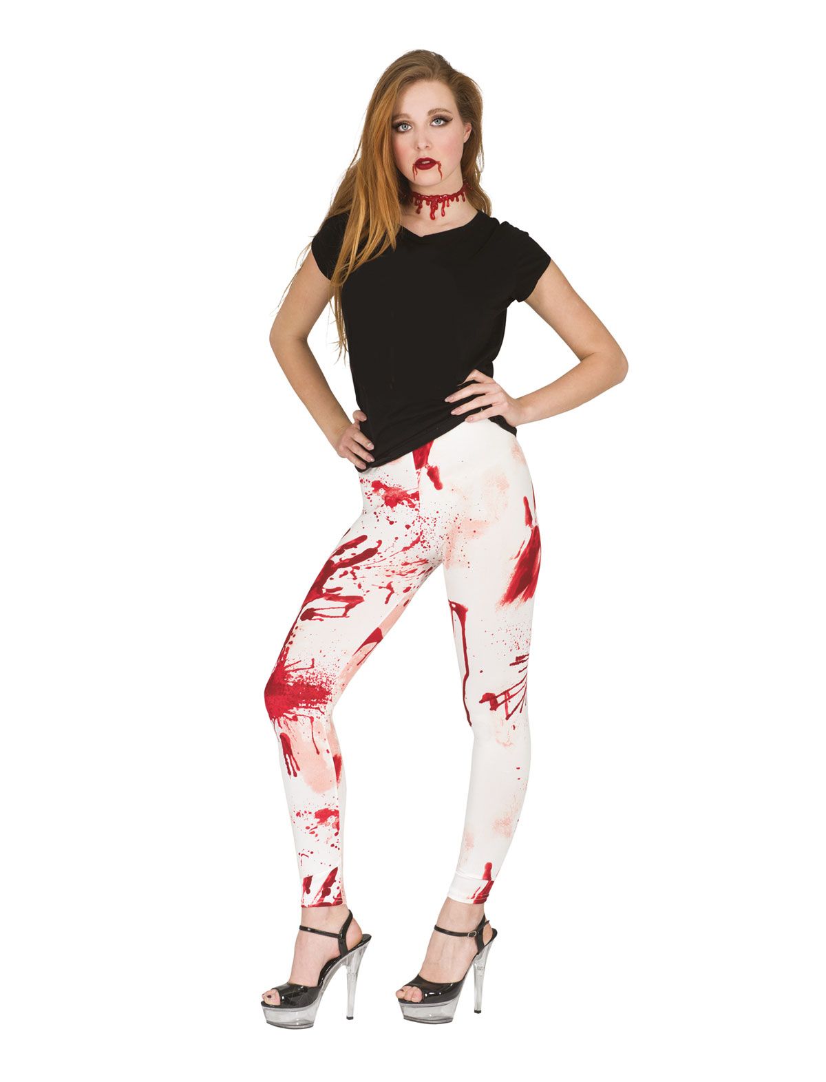 Leggings mit Blut