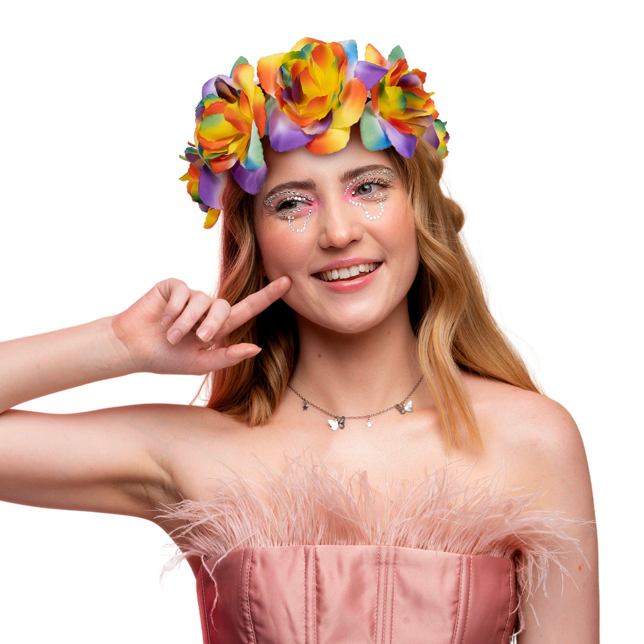Haarband Blumen