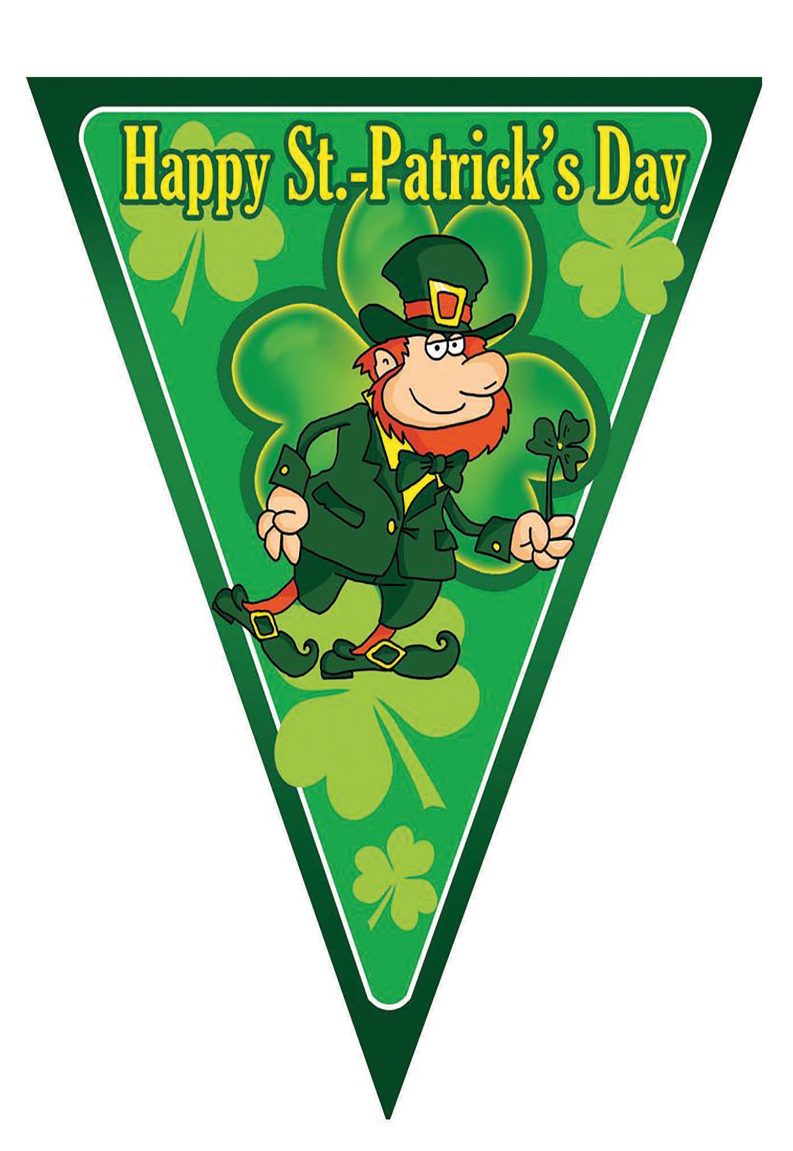 Wimpelkette St. Patricks Day 5m