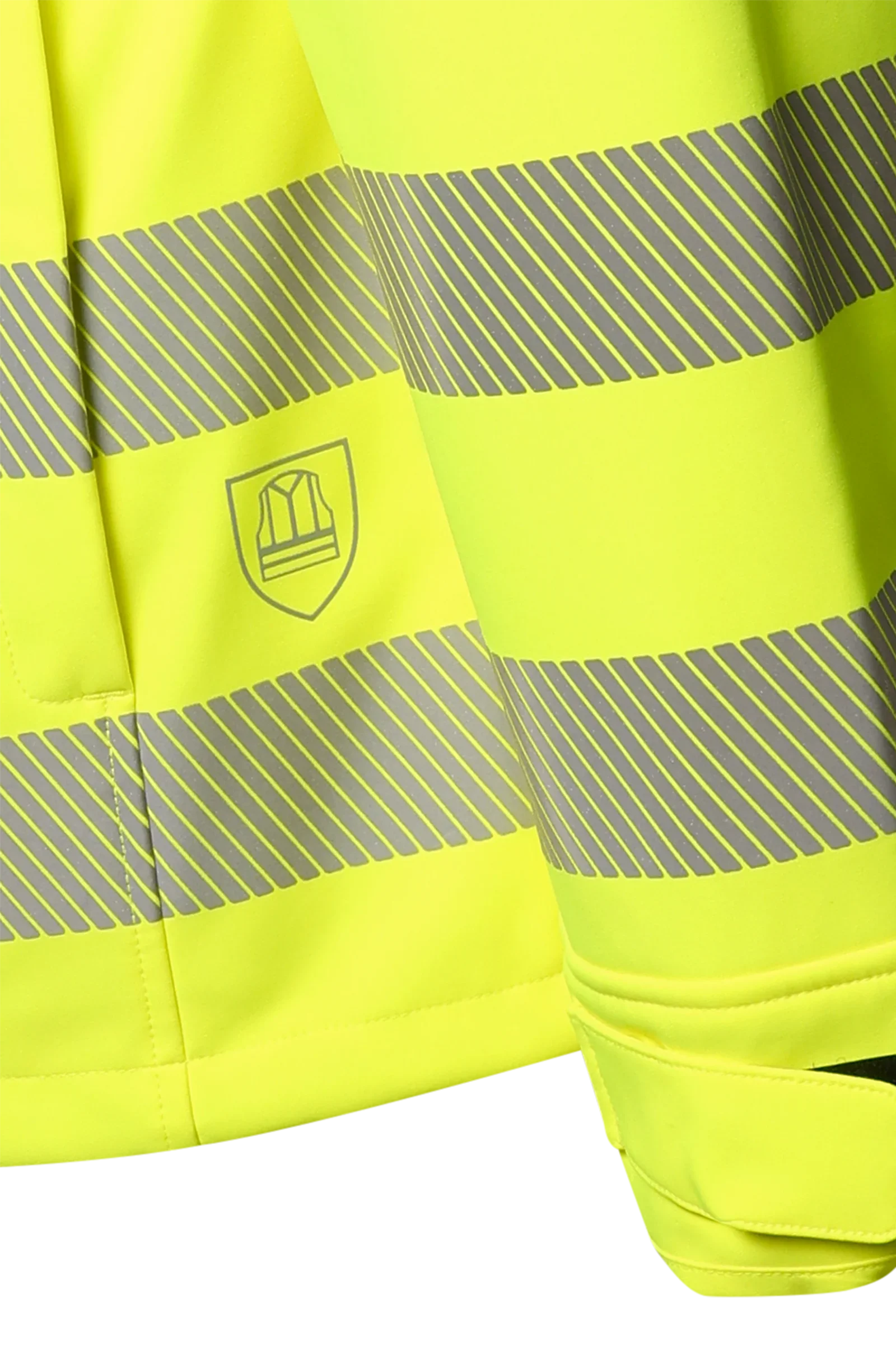 PW Hi-Vis Softshell Jacke