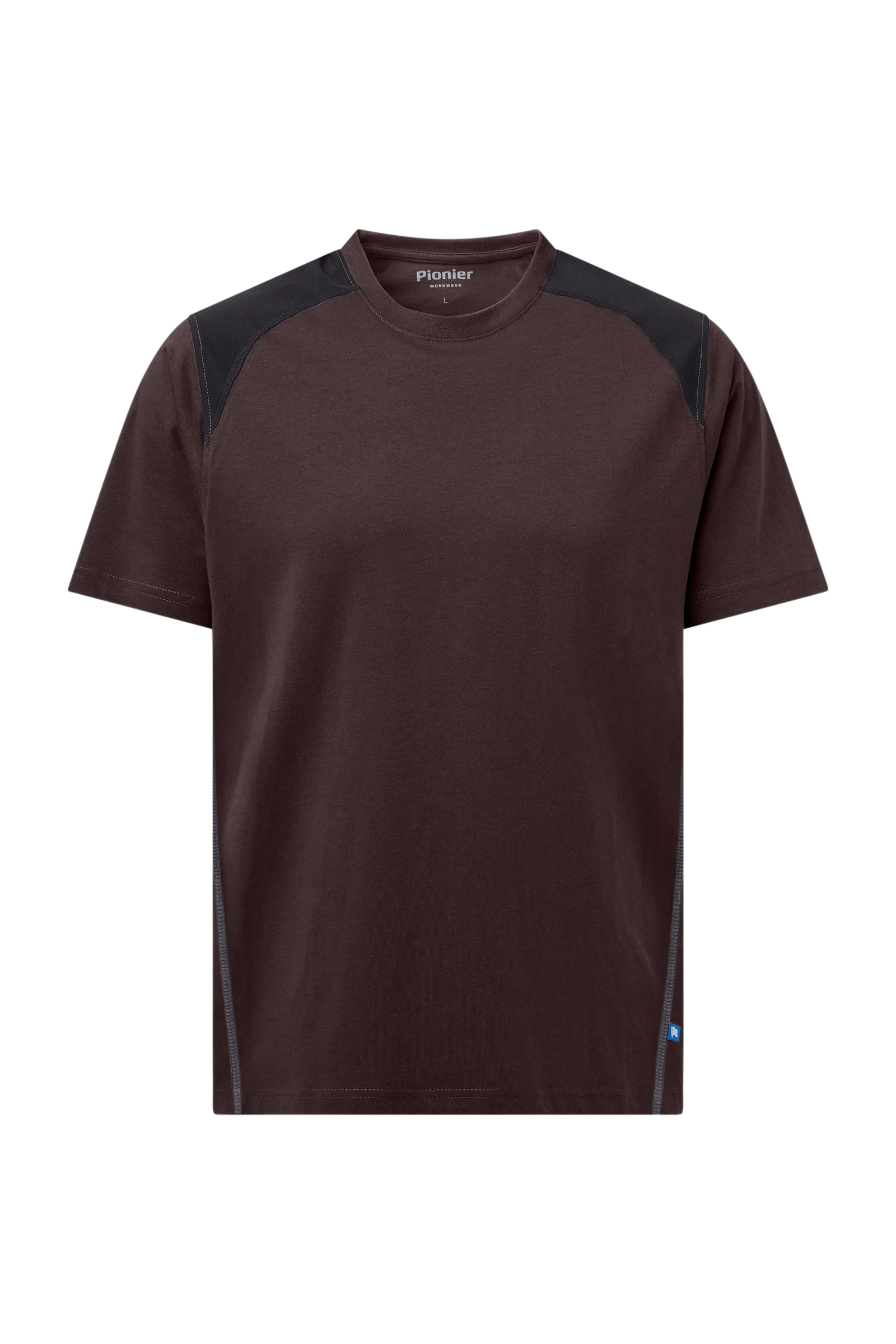 T-Shirt mit Kontrast