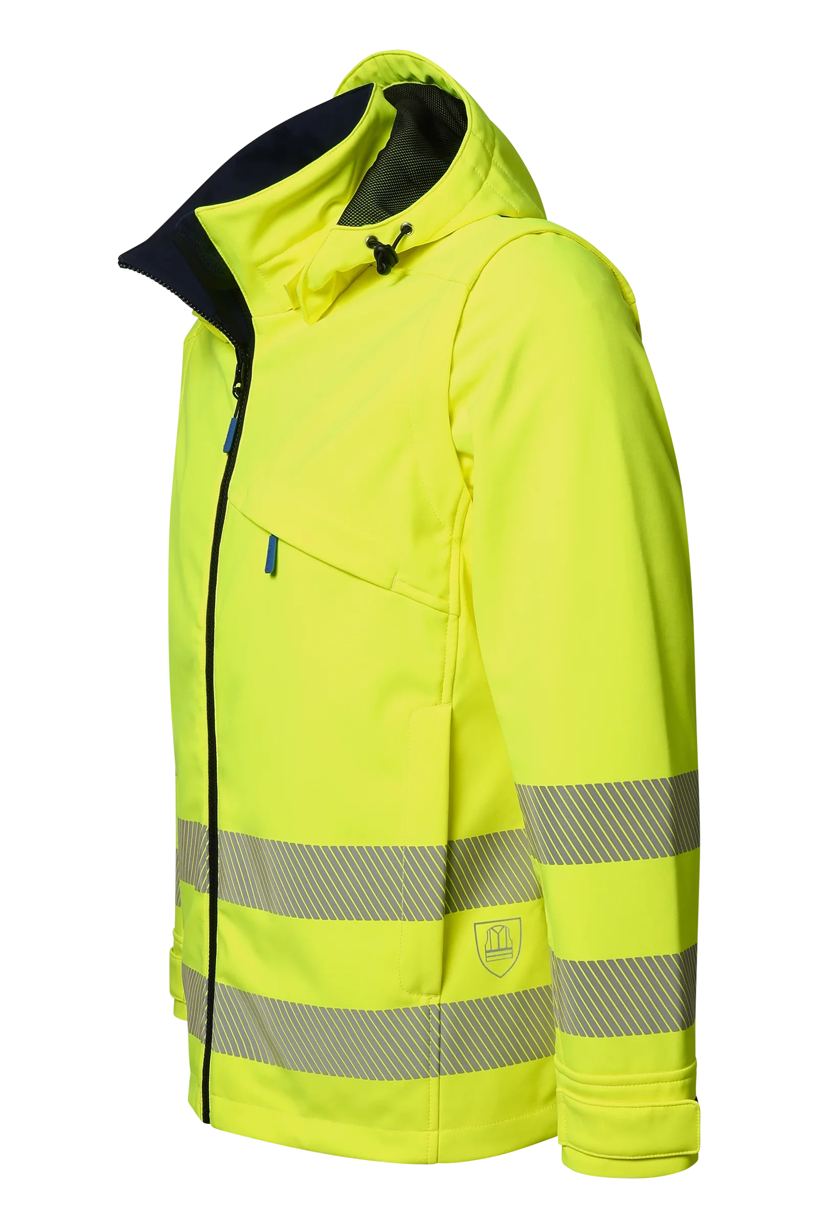 PW Hi-Vis Softshell Jacke Damen