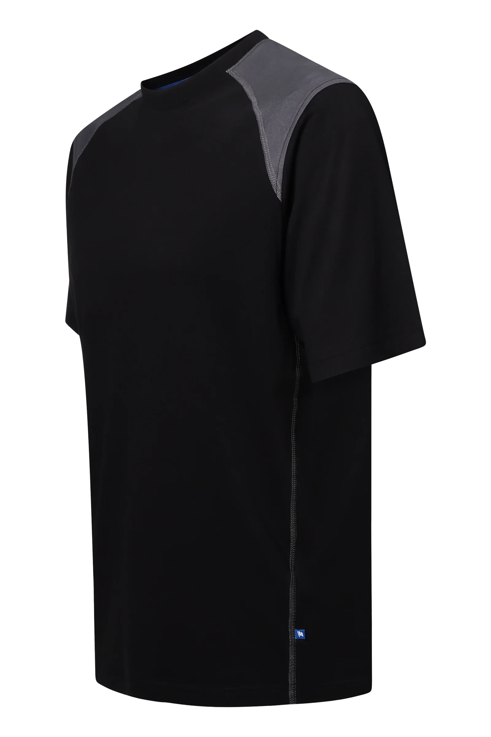 T-Shirt mit Kontrast