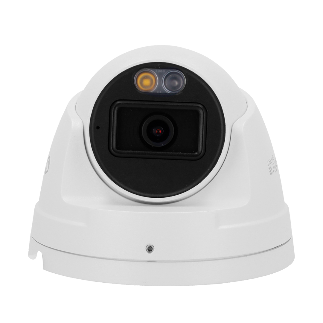 Sicherheitskamera, Überwachungskamera, IP-Kamera, Kamera mit Objektiv, Dome-Kamera
