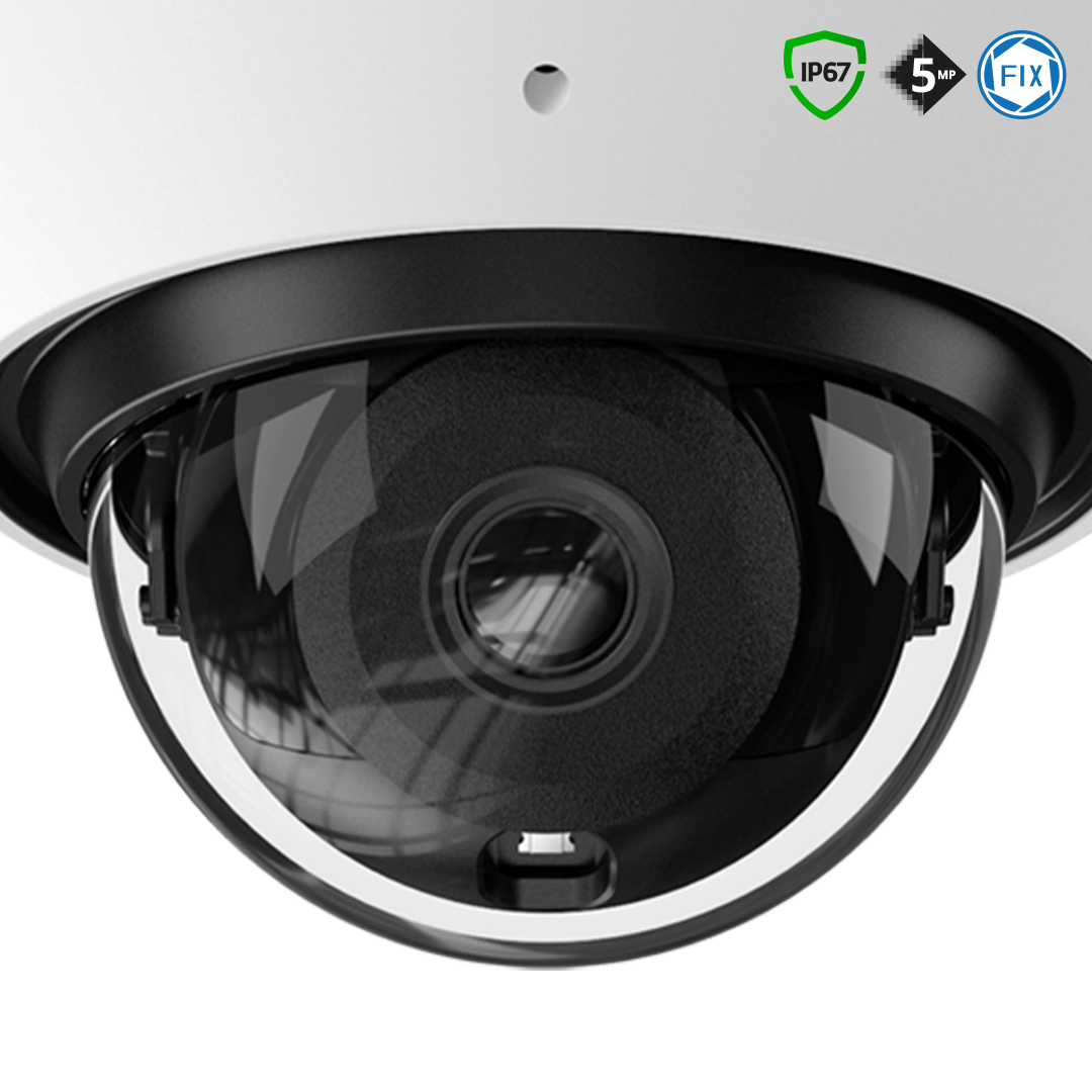 Überwachungskamera, Dome-Kamera, HD-Auflösung, Spionkamera, IP67 Schutz