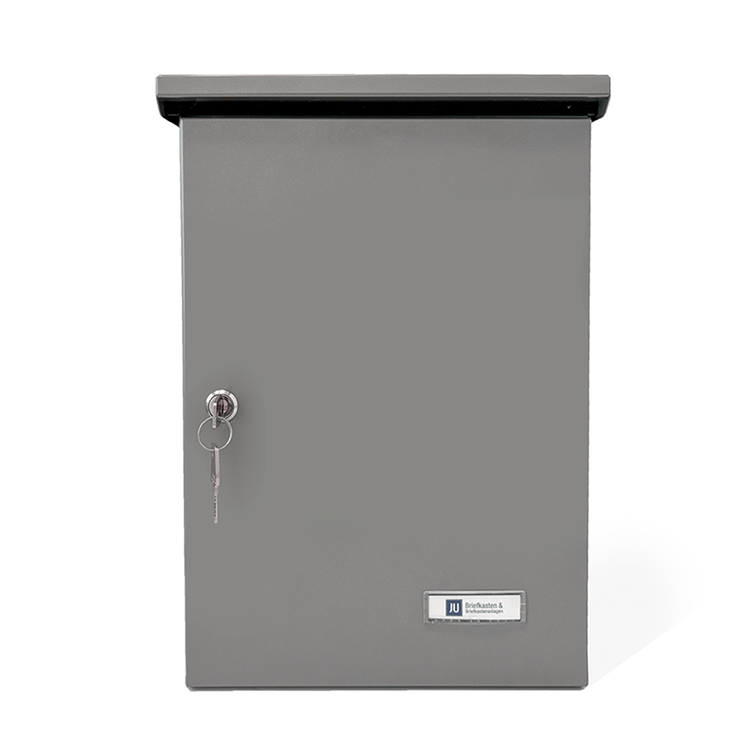 JU Einzelbriefkasten 03-116, graualuminium
