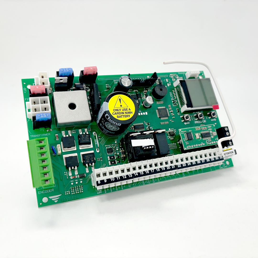 Elektronikplatine, PCB, Encoder, Stromversorgung, Batteriehalter