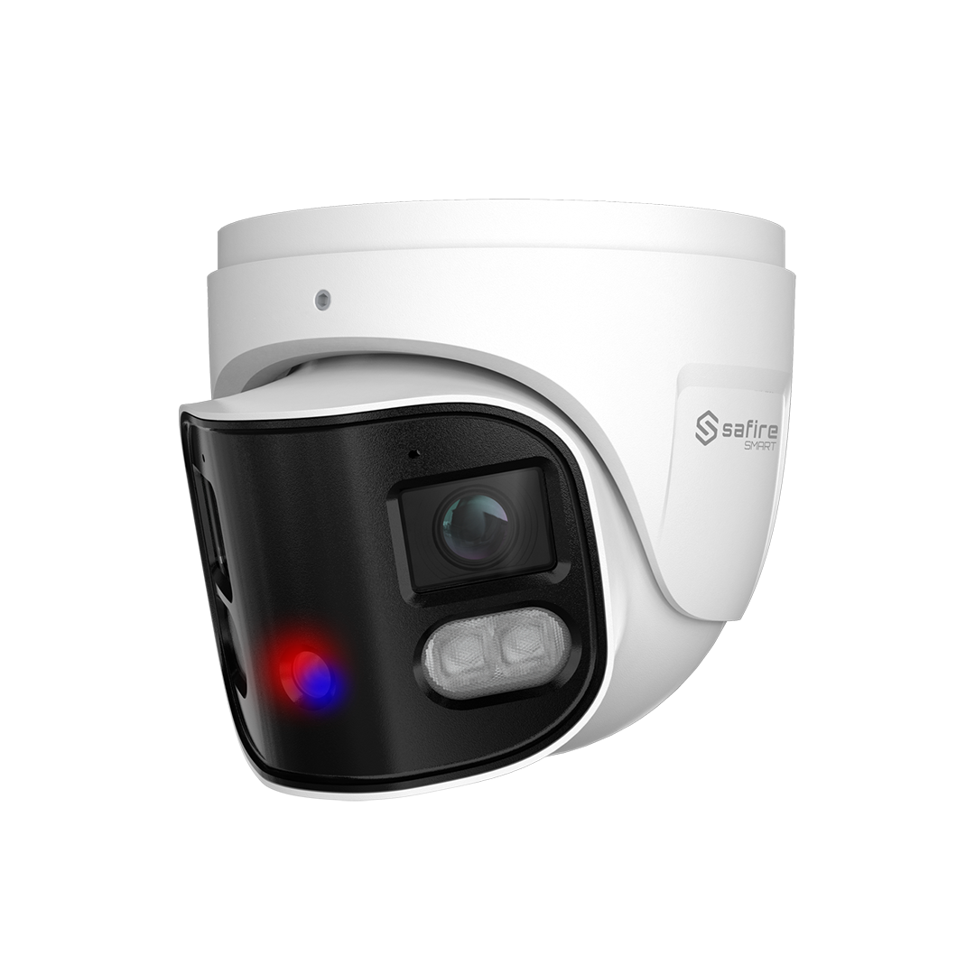 Sicherheitskamera,  Überwachungskamera,  Dome-Design,  Weiß,  infrarot LED