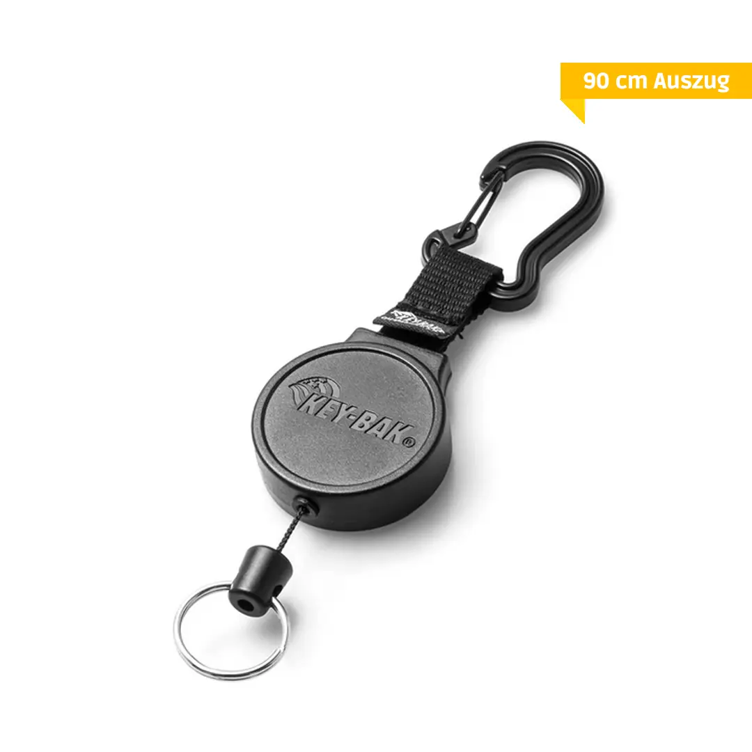 KEY-BAK Schlüsselrolle MID6C mit Karabiner, 90cm KEY-BAK Schlüsselrolle MID6C mit Karabiner, 90cm