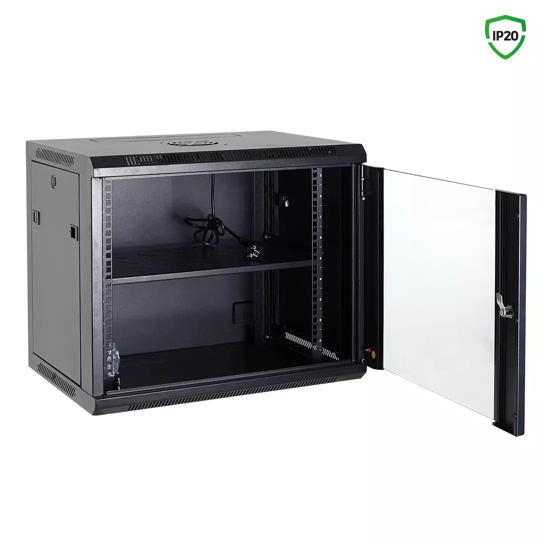 19" Serverschrank, Wandgehäuse, 9 HE, 605x510x490 mm 19" Serverschrank, Wandgehäuse, 9 HE, 605x510x490 mm