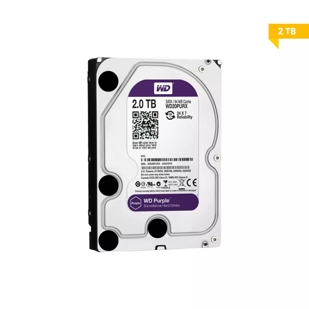 Western Digital Purple Festplatte 2 TB Western Digital Purple Festplatte 2 TB