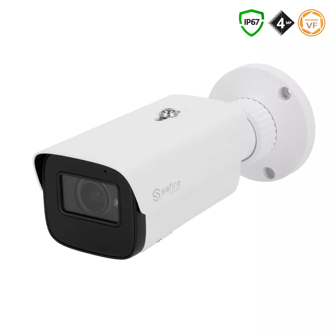 SAFIRE SMART 4MP Bullet-Kamera mit Motorzoom-Objektiv, IP SAFIRE SMART 4MP Bullet-Kamera mit Motorzoom-Objektiv, IP