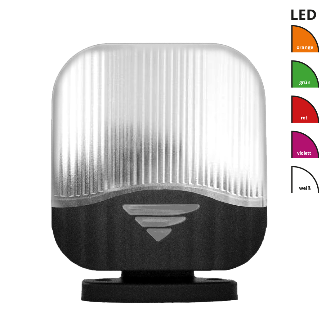 LED, Beleuchtung, Signalleuchte, Amber-Glas, Rotationsblinklicht