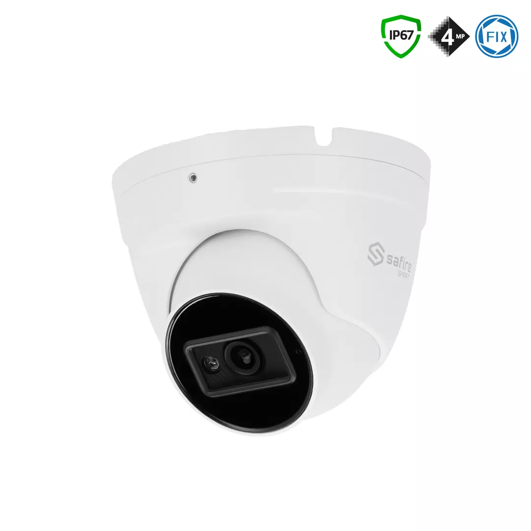 SAFIRE SMART 4MP Turret-Kamera mit Fix-Objektiv, IP SAFIRE SMART 4MP Turret-Kamera mit Fix-Objektiv, IP