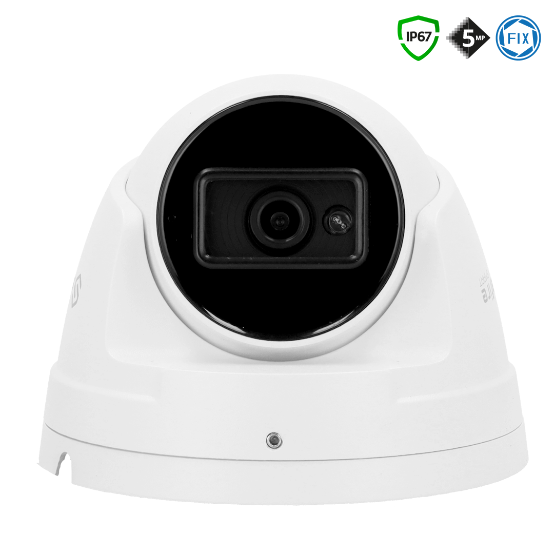 Sicherungskamera, Dome-Kamera, IP67, HD Kamera, Einschubobjektiv