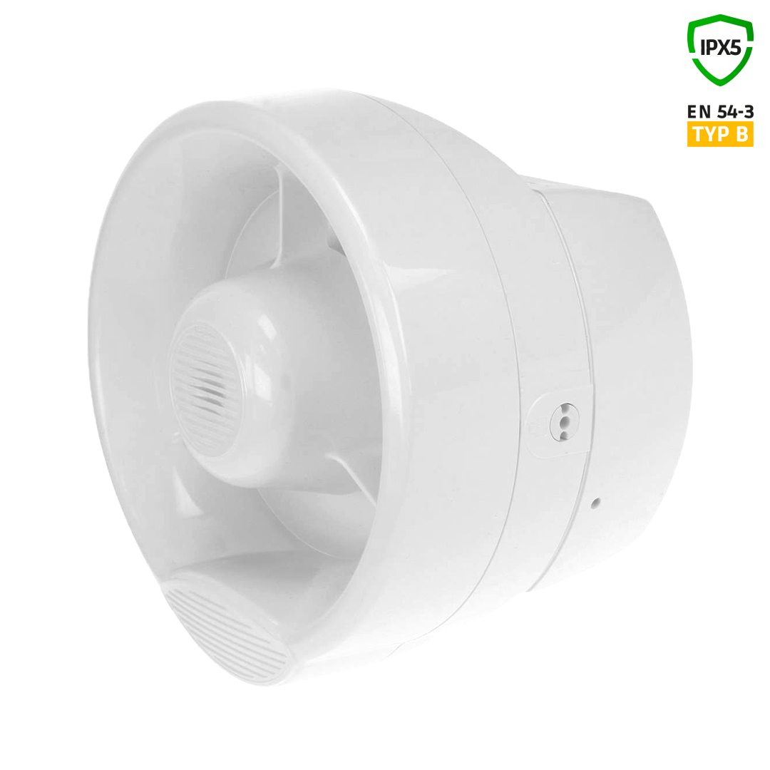 Ventilation, Ventilator, Zentralgebläse, Wandmontage, Weiß