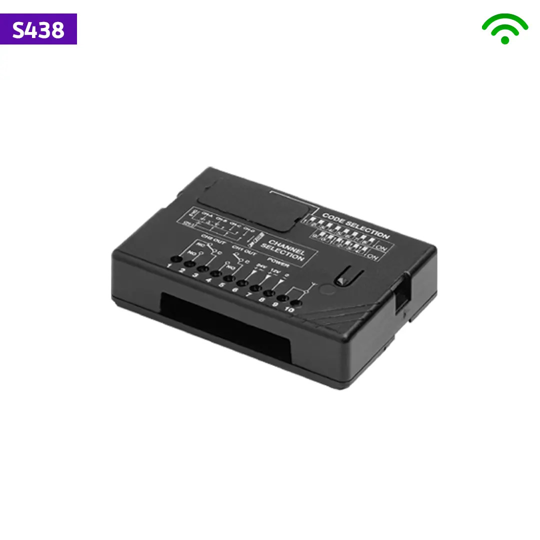 CARDIN 2-Kanal Miniempfänger S438 CARDIN 2-Kanal Miniempfänger S438