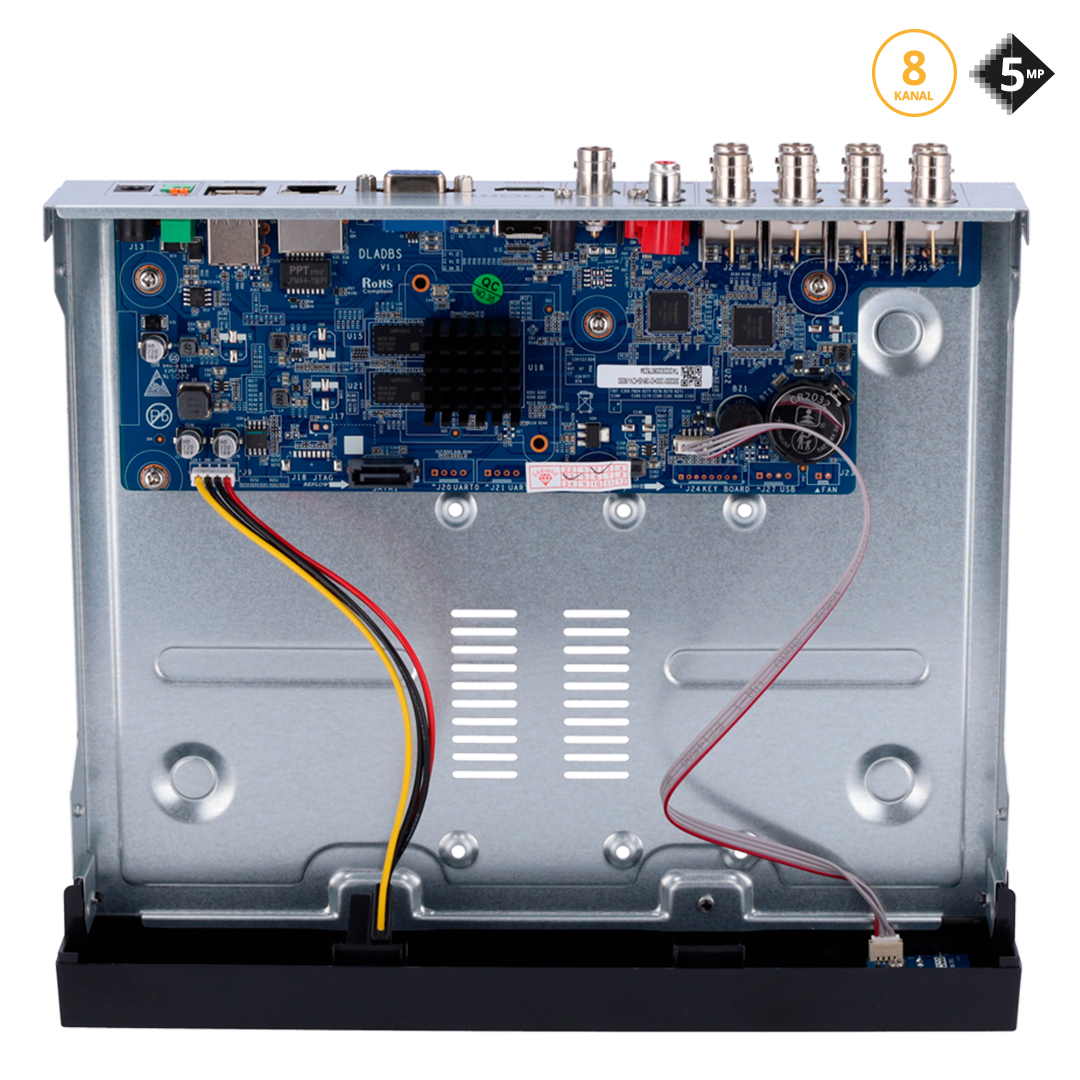 Hauptplatine, Kartensteckkarte, Elektronische Einheit, Metallgehäuse, Anschlusskabel