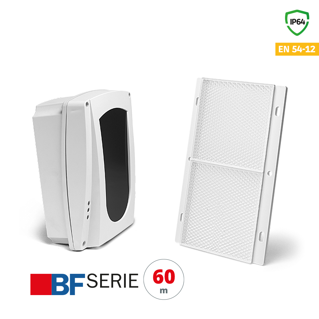Kamera-LED, Bewegungsmelder, GF-SERIE, 60 m Reichweite, IP54-EN54