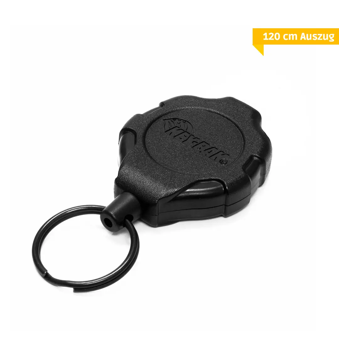 KEY-BAK Schlüsselrolle Ratch-IT mit Gürtelclip & Seilstop, 120cm