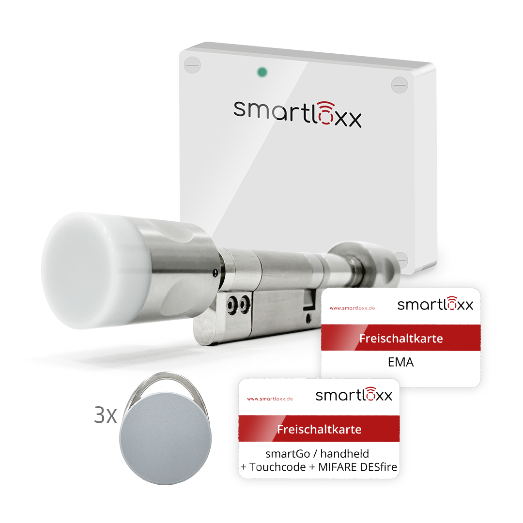 smartloxx Starterset Intrusion EMA 868 MHz - MIFARE DESFire, smartGo & smartCode smartloxx Starterset Intrusion EMA 868 MHz - MIFARE DESFire, smartGo & smartCode
