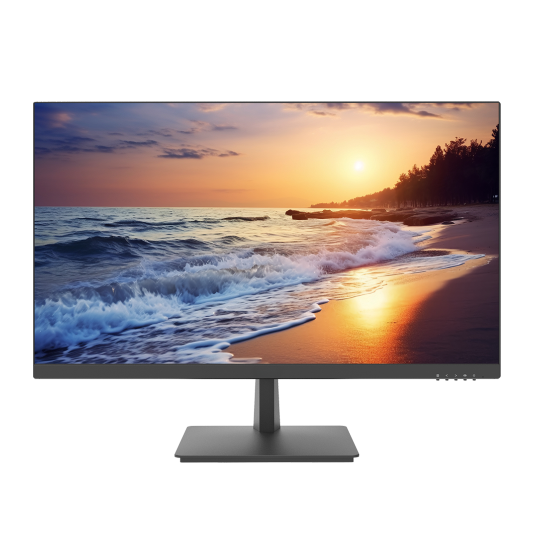 Monitor, LED, Widescreen, Schwarz, Meerblick
