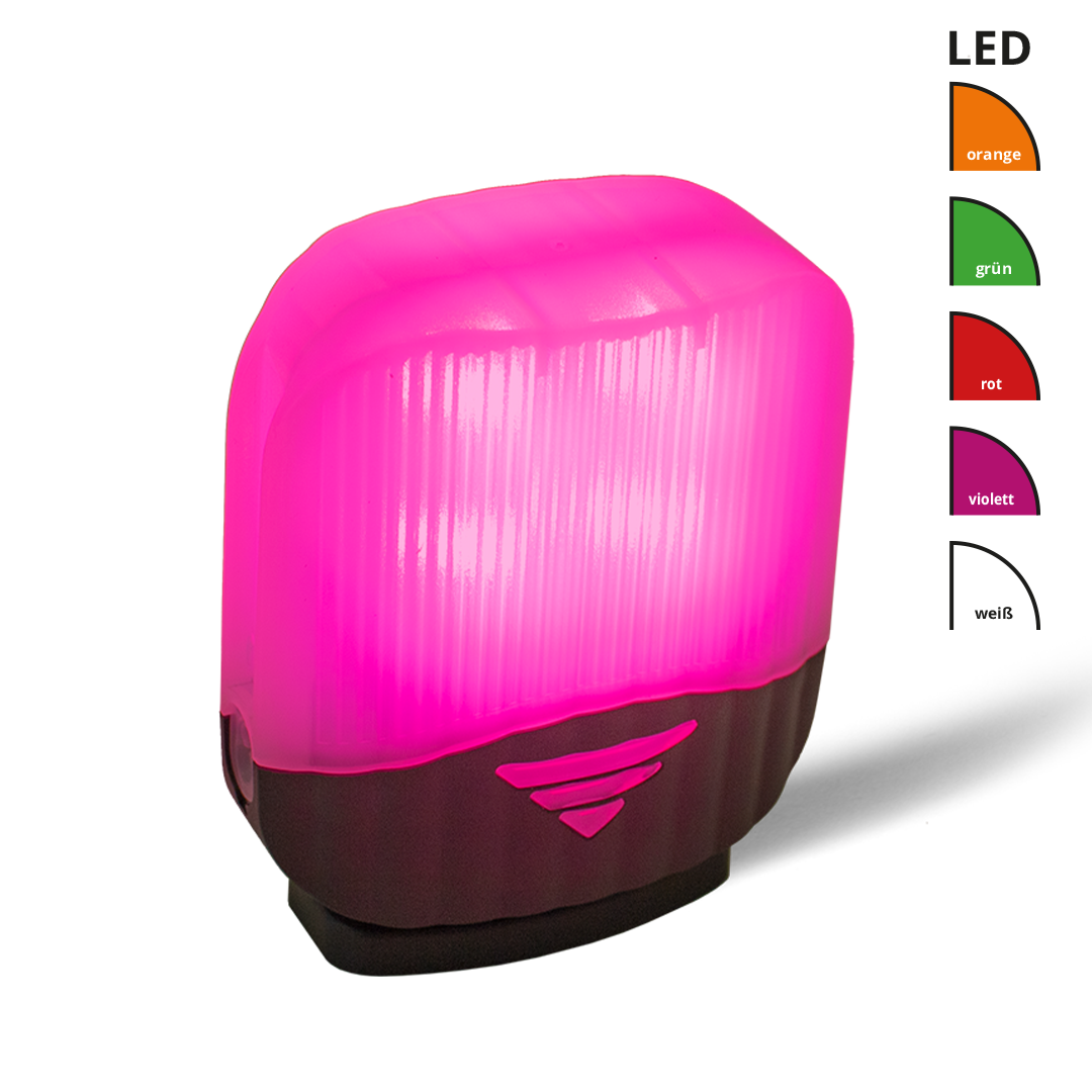 LED-Lampe, Kältemantel, pink, großer LED-Balken, Nachtlicht