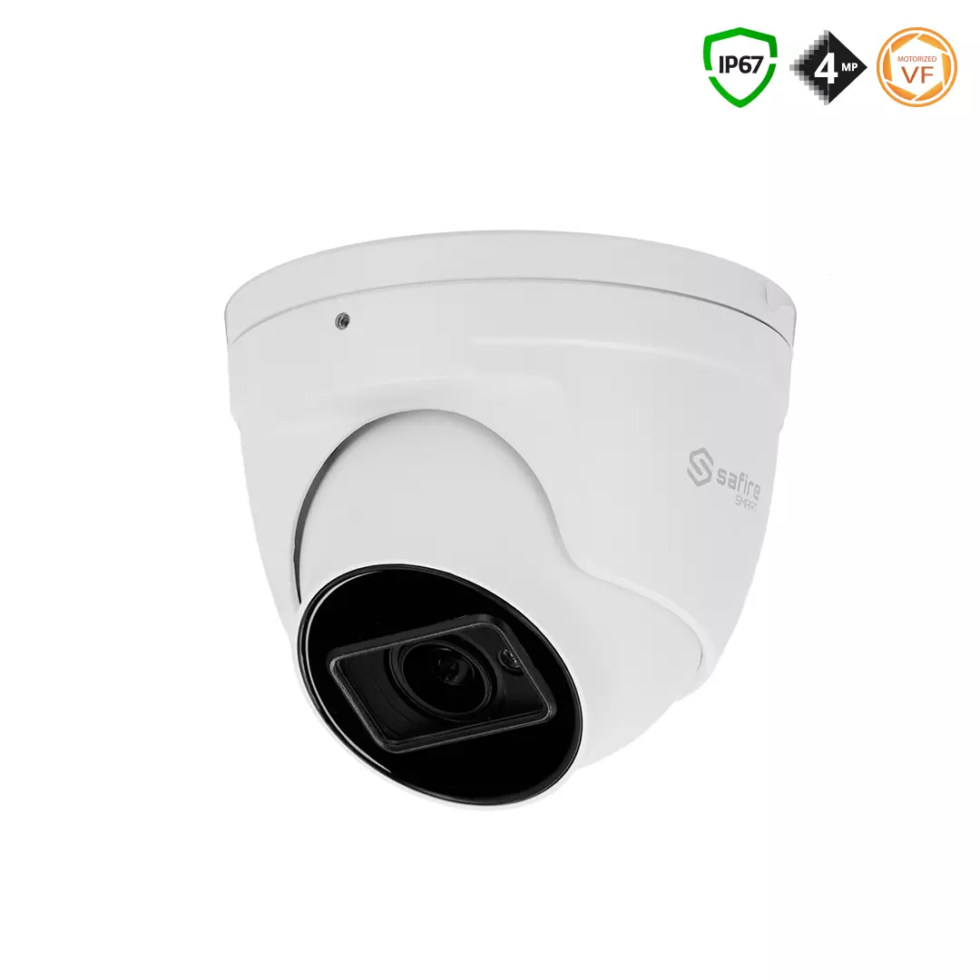 SAFIRE SMART 4MP Turret-Kamera mit Motorzoom-Objektiv, IP SAFIRE SMART 4MP Turret-Kamera mit Motorzoom-Objektiv, IP