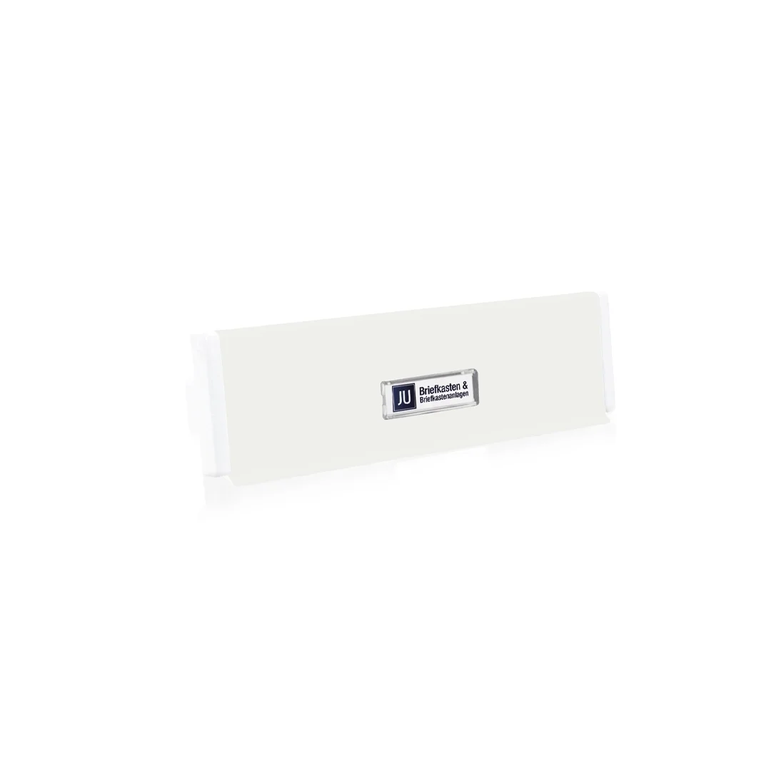 Briefkastenklappe 02-183 verkehrsweiß weiße Einwurfklappe 02-183