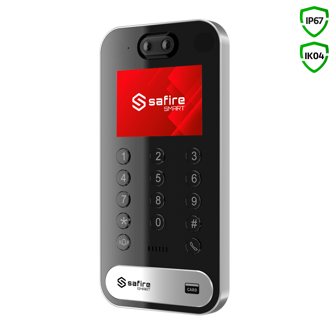 security, Türsprechanlage, smart, Tastatur, Karte