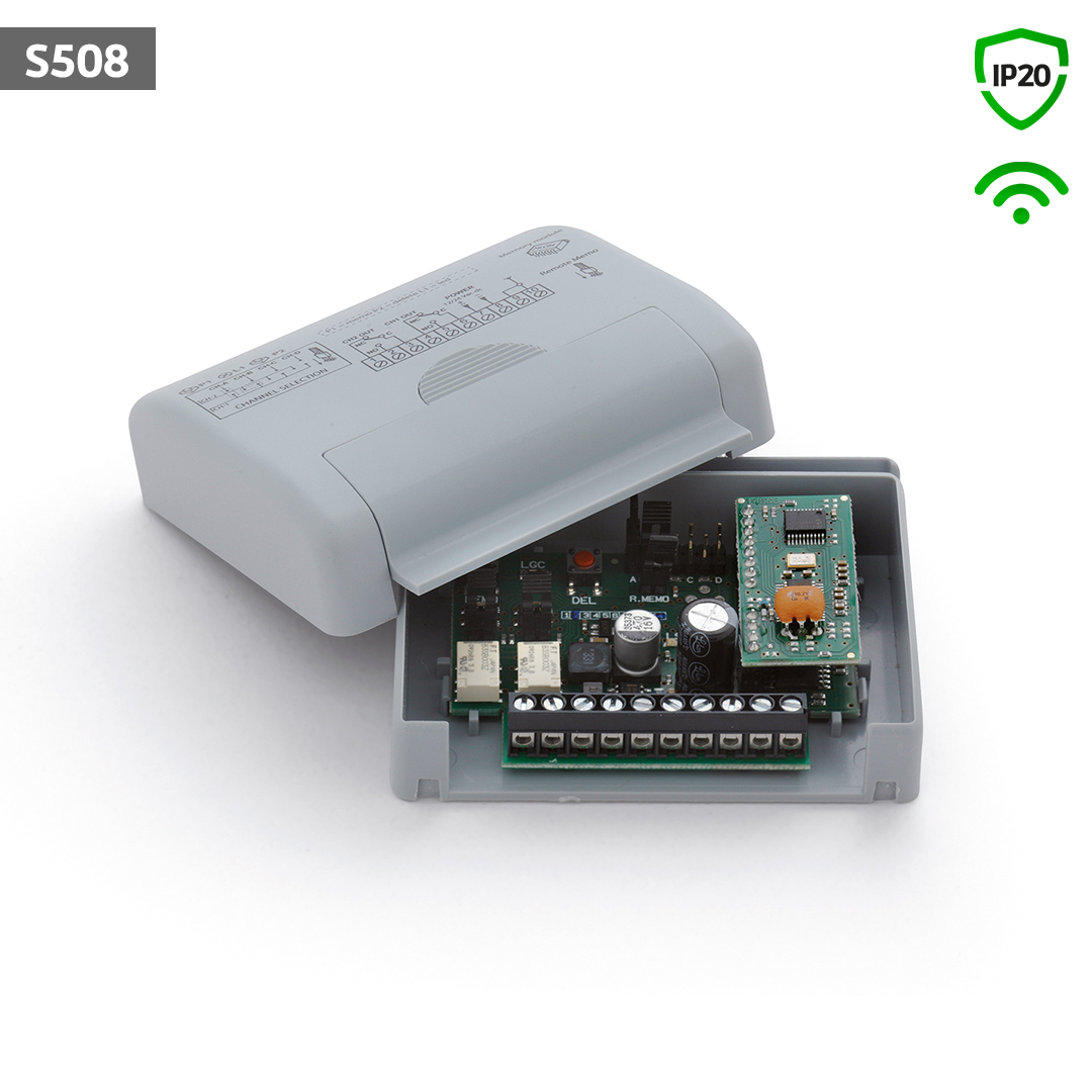 CARDIN 2-Kanal Miniempfänger S508 CARDIN 2-Kanal Miniempfänger S508