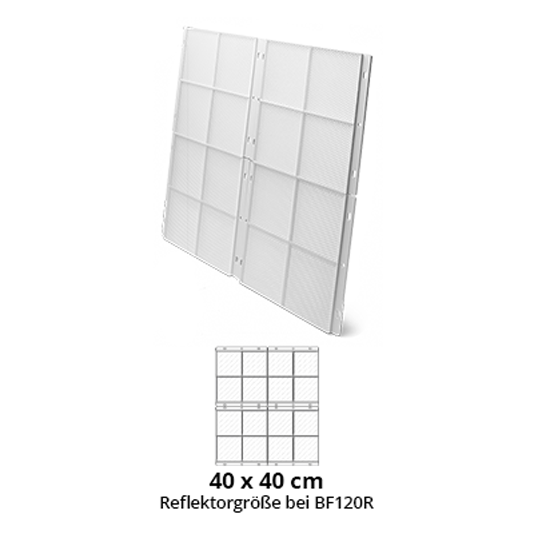 Reflektor, Lichtpanel, Flachspiegel?, Beleuchtung, Reflektorgröße 40x40